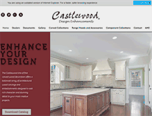 Tablet Screenshot of castlewood.com